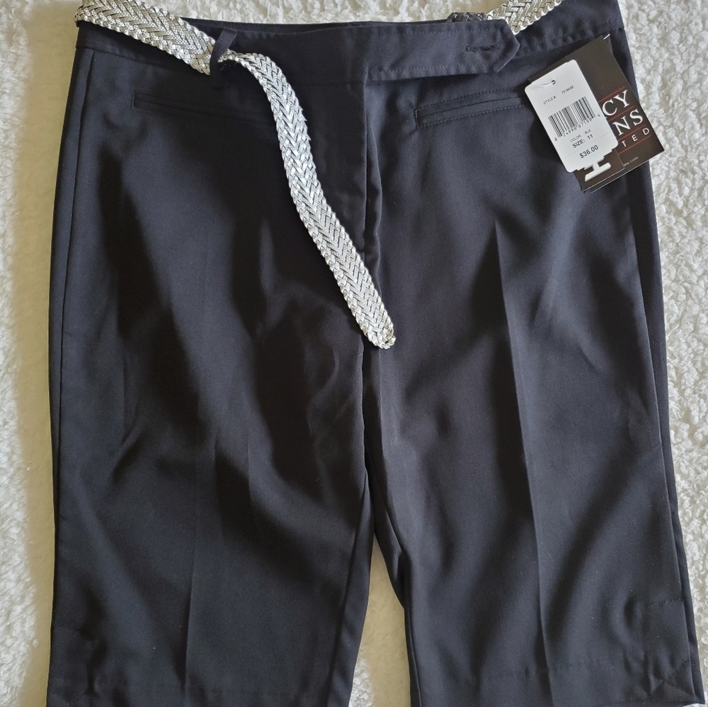 Black Capri Shorts